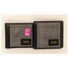 Image 1 : LOT OF 2 MENS NIXON WALLETS-GREY