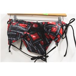 RED DRAGON BLACK/RED/WHITE WOMENS BIKINI