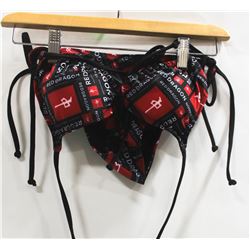 RED DRAGON BLACK/RED/WHITE WOMENS BIKINI