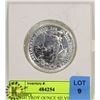 Image 1 : BRITISH TROY OUNCE SILVER ROUND