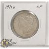 Image 1 : 1921-D MORGAN SILVER DOLLAR