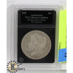1880 US MORGAN SILVER DOLLAR