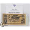 Image 1 : ''DJANGO'' SCREEN USED 1850-1870 $100 NOTE