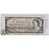 Image 1 : 1954 CANADIAN $100 NOTE