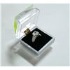 Image 1 : STERLING SILVER CZ LADIES RING SIZE 9