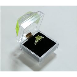 STERLING SILVER CZ LADIES RING SIZE 8-1/2