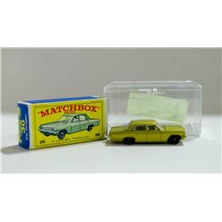1966 MATCHBOX #36 OPEL DIPLOMAT LESNEY IN