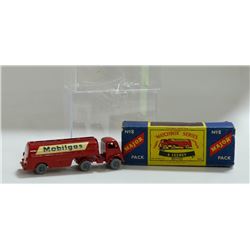 1961 MATCHBOX #8 MOBILGAS OIL TRUCK IN RARE