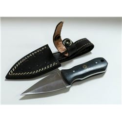 STAINLESS BLADE MINI DAGGER W/ BUFFALO HORN HANDLE