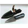Image 1 : STAINLESS BLADE MINI DAGGER W/ BUFFALO HORN HANDLE