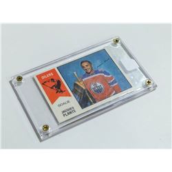 JACQUES PLANTE EDMONTON OILERS WHA CARD