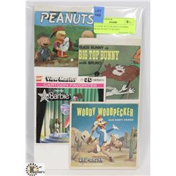 12 VIEW MASTER REELS BARBIE, BUGS, PEANUTS,  WOODY