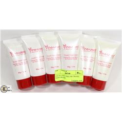 LOT OF 6 VINE VERA 50G TRAVEL HAND CREAMS