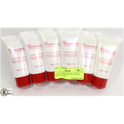 LOT OF 6 VINE VERA 50G TRAVEL HAND CREAMS