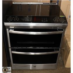 GE PROFILE STAINLESS DUAL CONVECTION OVEN WITH