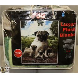 NEW 200CM X 240CM LUXURY PLUSH BLANKET ON CHOICE