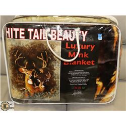 NEW 200CM X 240CM LUXURY PLUSH BLANKET ON CHOICE