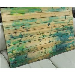 ORIGINAL PARVEZ TAJ PAINTING LGE 45"X30"  SIGNED