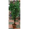 Image 1 : ARTIFICIAL TREE , DAMAGE TO PLASTIC POT APPROX 72"