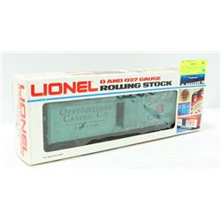 LIONEL OPPENHEIMER RAILROAD REEFER CAR 0 GAUGE