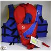 Image 1 : 2 ADULT LIFE JACKETS & 1 CHILDS LIFE JACKET