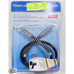 NEW LINCOLN WHIP HOSE 30" LONG FOR LINCOLN POWER-