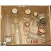 Image 1 : ANTIQUE COLLECTION OF MILK BOTTLES