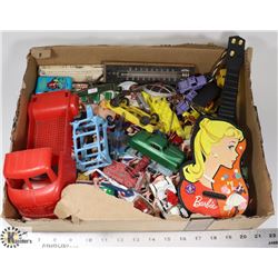 ESTATE BOX OF VINTAGE COLLECTOR TOYS