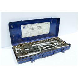JET SOCKET SET WITH CASE AND EXTENSIONS