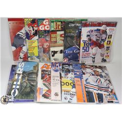 FLAT OF HOCKEY MAGAZINES GRETZKY, CROSBY ETC