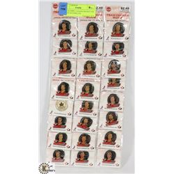 2002 OLYMPIC CANADIAN HOCKEY 24 PIN SET  COMPLETE