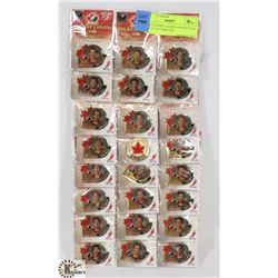 2006 OLYMPIC CANADIAN HOCKEY 24 PIN SET  COMPLETE