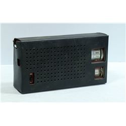 1960S SONY PORTABLE RADIO WITH CASE