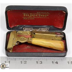 ANTIQUE BAKELITE SAFETY RAZOR WITH CASE