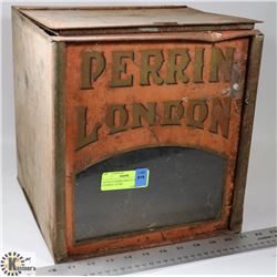 ANTIQUE PERRIN BISCUIT LONDON GENERAL STORE