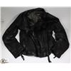 Image 1 : LADIES BIKER JACKET DANIER LEATHER SIZE S