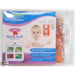 HEAT IN A CLICK REUSABLE BOTTLE WARMER