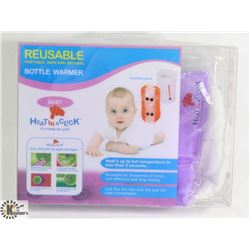 HEAT IN A CLICK REUSABLE BOTTLE WARMER