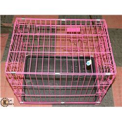 PINK PETMATE ANIMAL CAGE