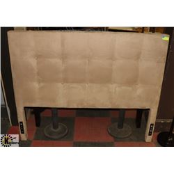 QUEEN SIZE FABRIC HEADBOARD