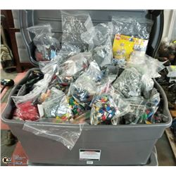 ASSORTED LARGE SIZE TOTE OF LEGO
