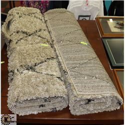 SET OF (2) 5 X 8 AREA RUGS DIAMOND DESIGN