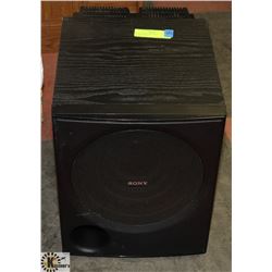 SONY 9 INCH POWERED SUB-WOOFER -