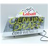 Image 1 : NEON LABATT'S GENUINE DRAFT  BAR SIGN, 26" X 19"