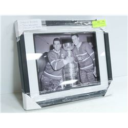 MAURICE RICHARD & JEAN BELIVEAU STANLEY CUP