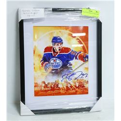 CONNOR MCDAVID ART FRAMED REPRINT PHOTO