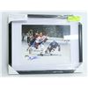 Image 1 : GUY LAFLEUR AUTOPGRAPHED (PIXELATED) FRAMED PHOTO