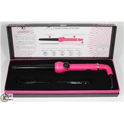 ROYALE PRO HOT PINK 25 / 18 GRANDE CURLING WAND