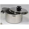 Image 1 : NEW ERA CASSEROLE POT MADE FROM STAINLESS STEEL &