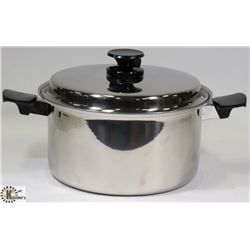 QUALITY NEW ERA STAINLESS STEEL 8 QUART POT WITH